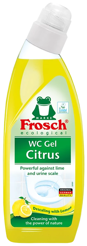 Frosch WC tisztító gél citromos 750 ml