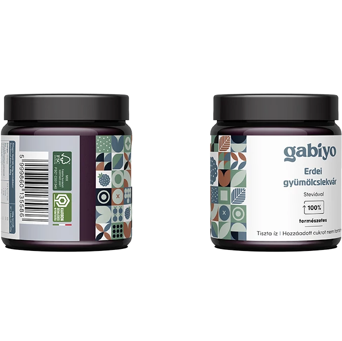 Gabiyo Erdei gyümölcslekvár 200 g