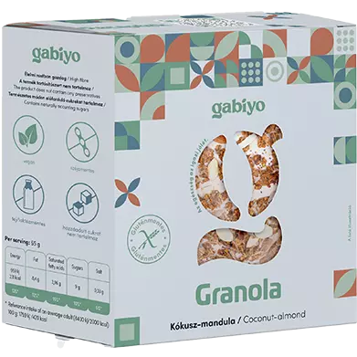 Gabiyo Kókusz-mandula granola 275 g