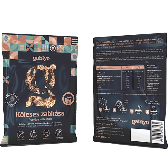 Gabiyo Köleses zabkása fahéjas szilva 45 g