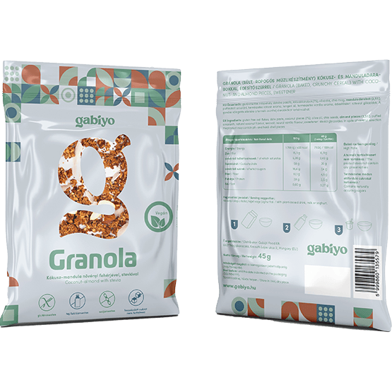 Gabiyo Kókusz-mandula granola 45 g