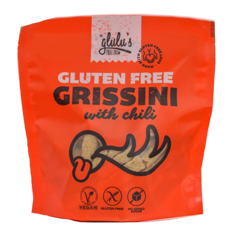 Glulu's Free From Cukormentes chilis grissini (gluténmentes) 100 g