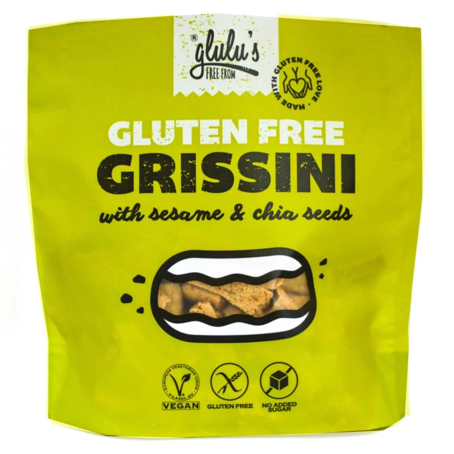 Glulu's Free From Cukormentes magvas grissini (gluténmentes) 100 g