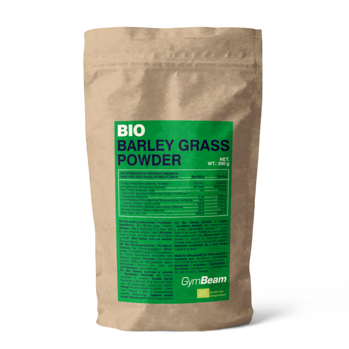 GymBeam BIO Zöld Árpa 200 g