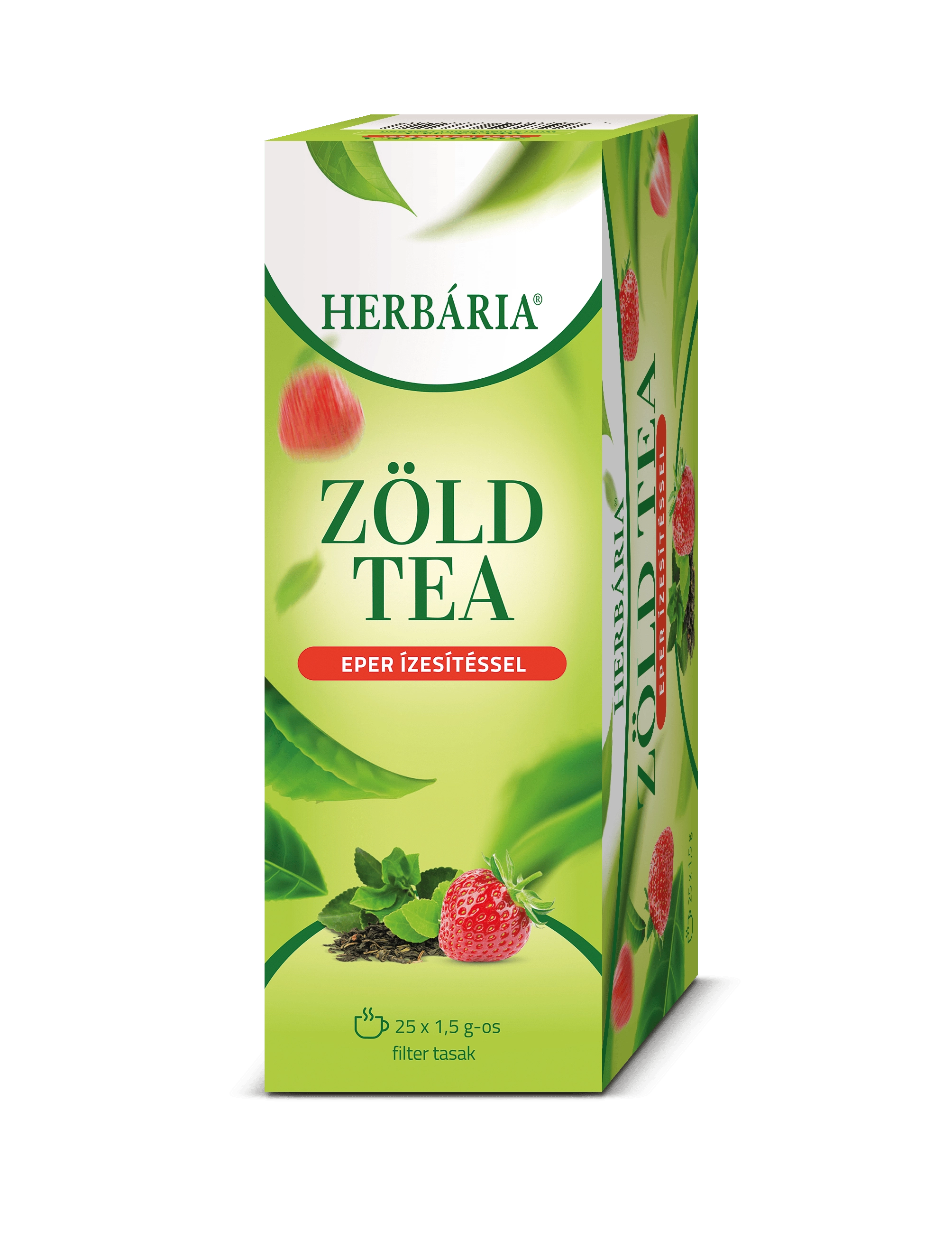 Herbária Zöld tea eper
