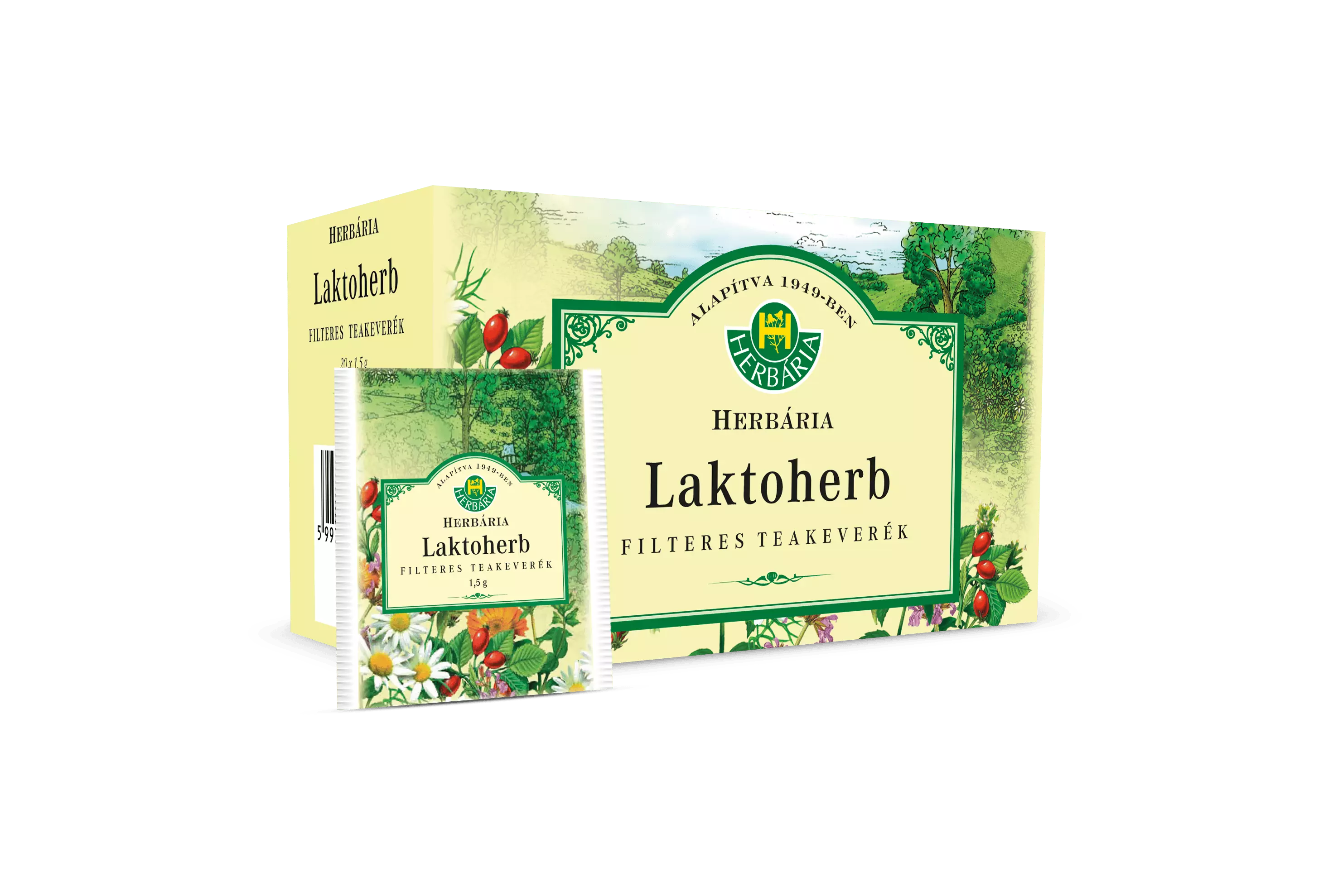 Herbária Laktoherb filteres teakeverék