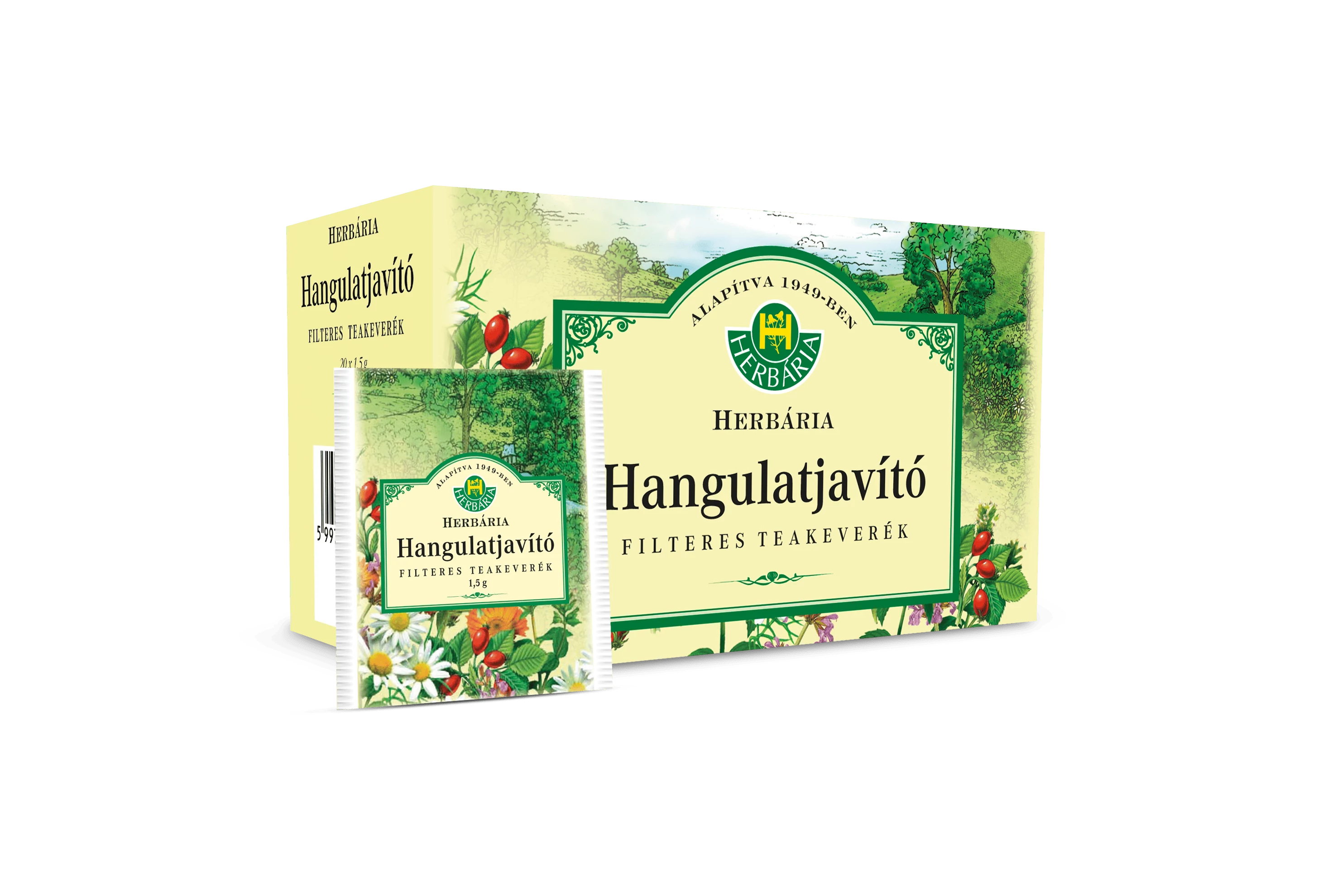 Herbária Hangulatjavító filteres teakeverék