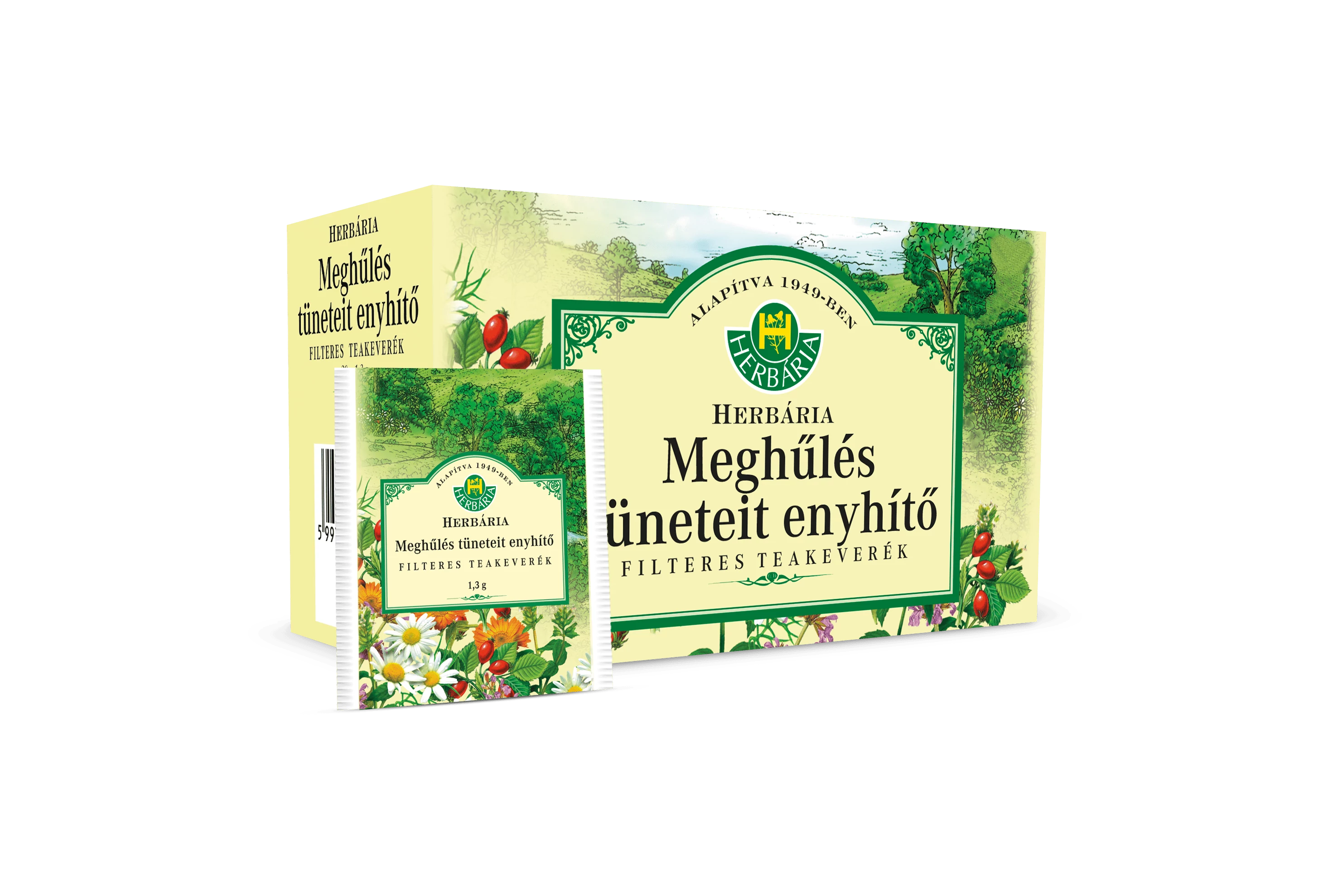 Herbária Meghűlés tüneteit enyhítő filteres teakeverék