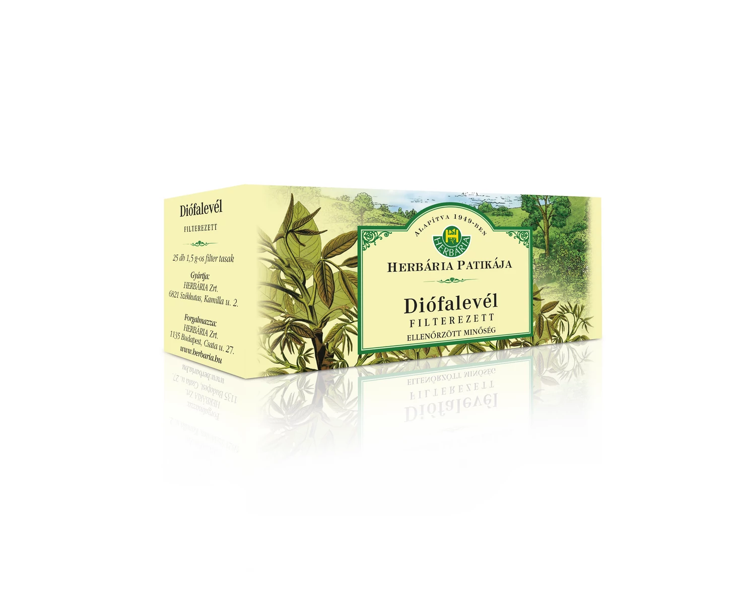 Herbária Diófalevél (Juglandis folium) filteres
