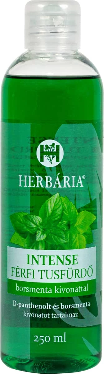 Herbária Intense férfi tusfürdő - borsmenta kivonattal