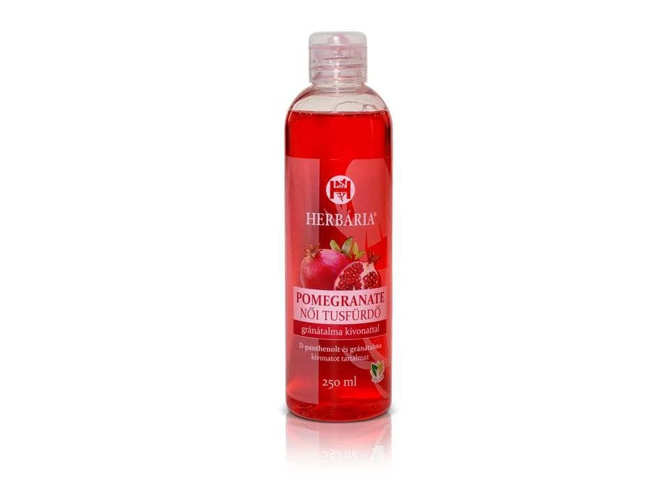 Herbária Pomegranate női tusfürdő - gránátalma kivonattal