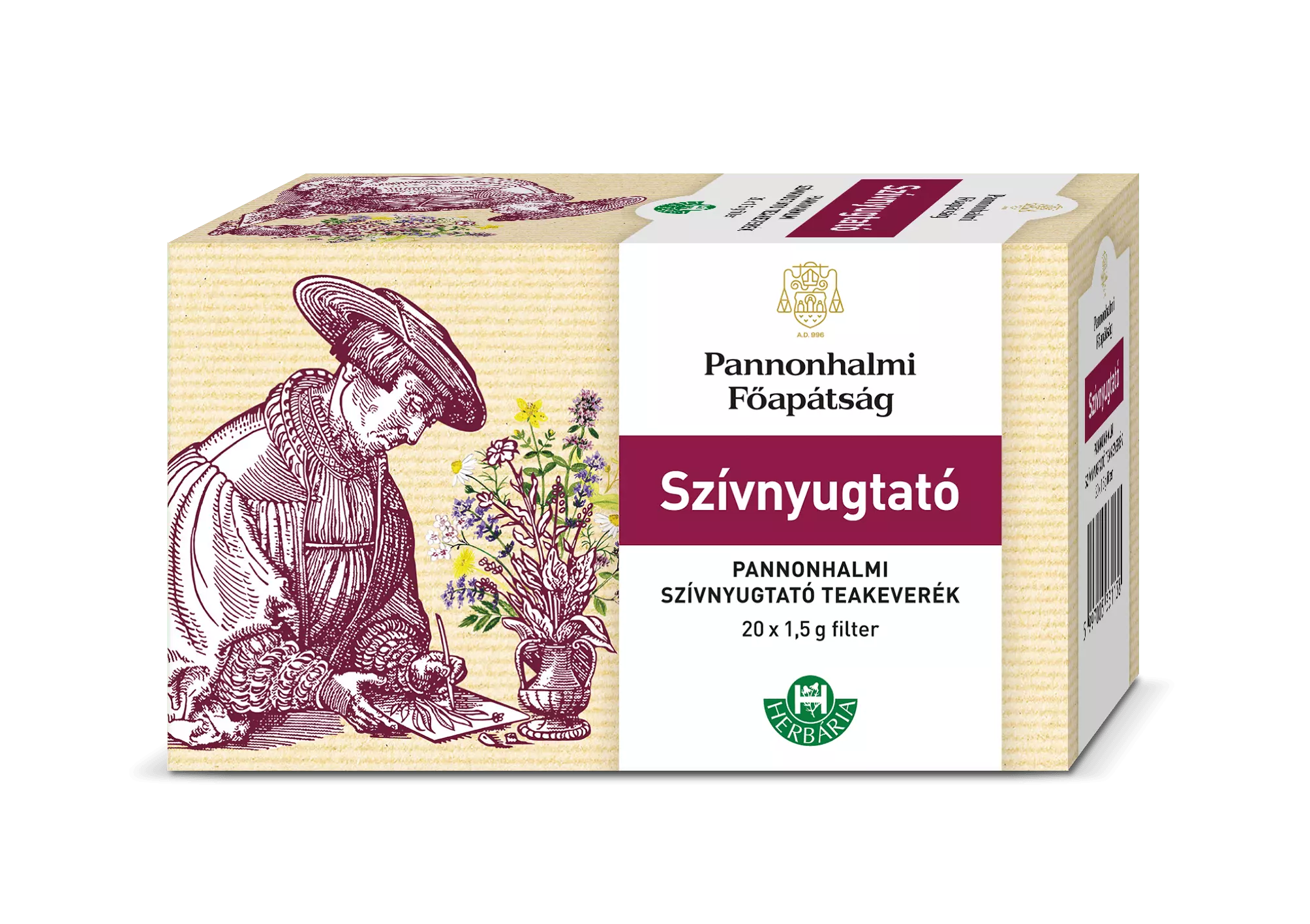 Herbária Pannonhalmi Szívnyugtató teakeverék