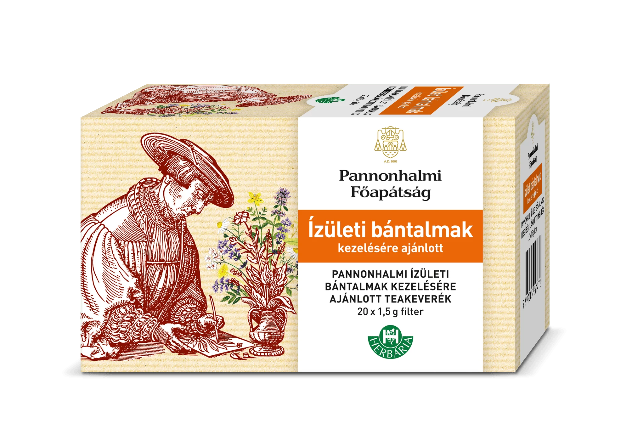 Herbária Pannonhalmi Ízületi bántalmak kezelésére ajánlott teakeverék