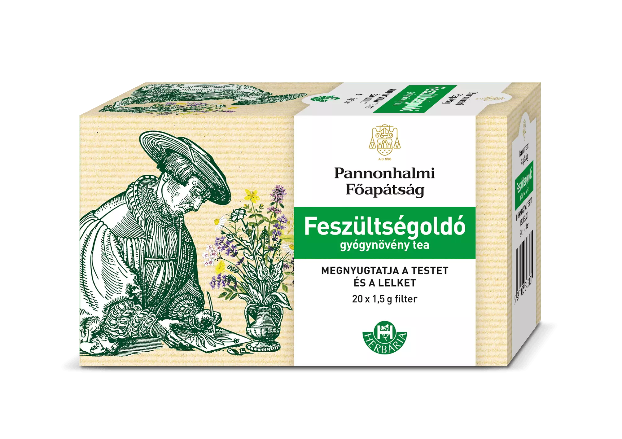 Herbária Pannonhalmi Feszültségoldó gyógynövény tea