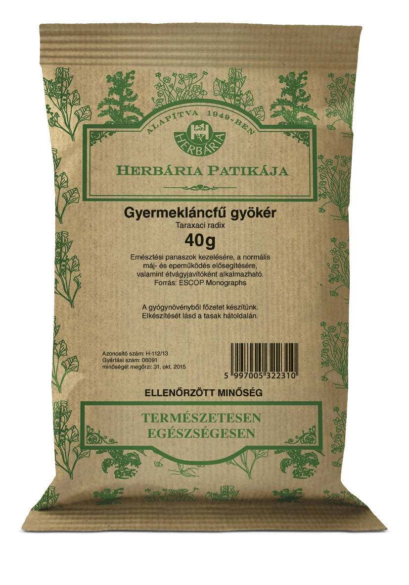 Herbária Gyermekláncfű gyökér (Taraxaci radix) 40 g