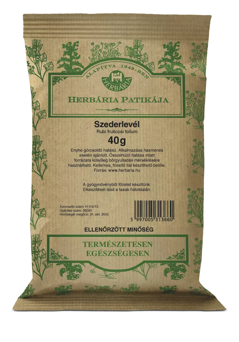 Herbária Szederlevél (Rubi fruticosi folium) 40 g
