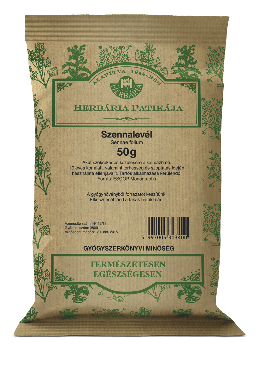 Herbária Szennalevél (Sennae folium) 50 g