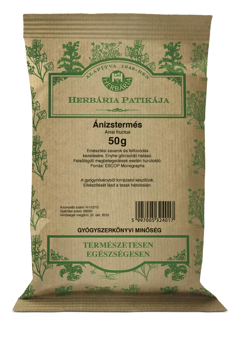 Herbária Ánizstermés (Anisi fructus) 50 g