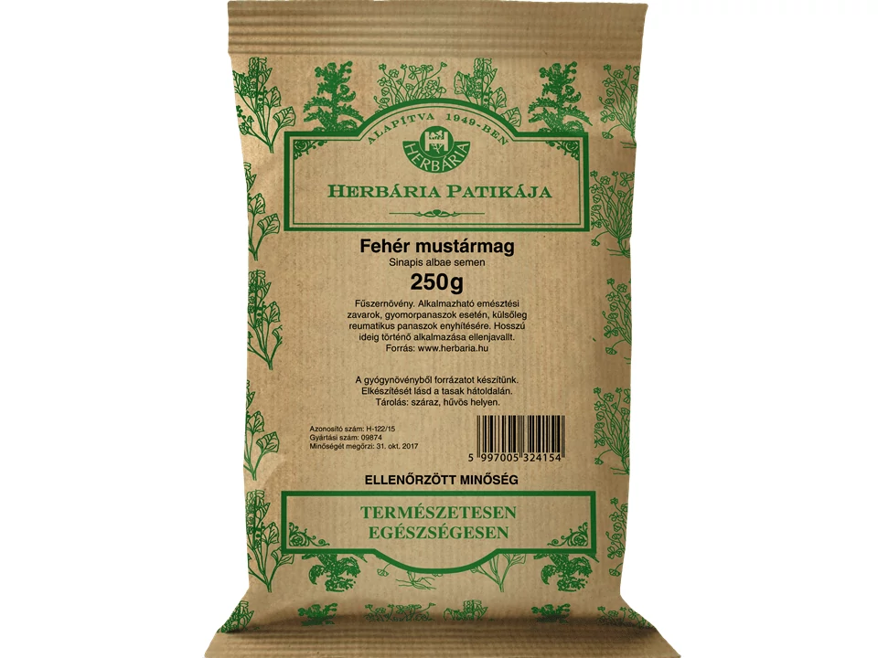 Herbária Fehér mustármag (Sinapis albae semen) 250 g