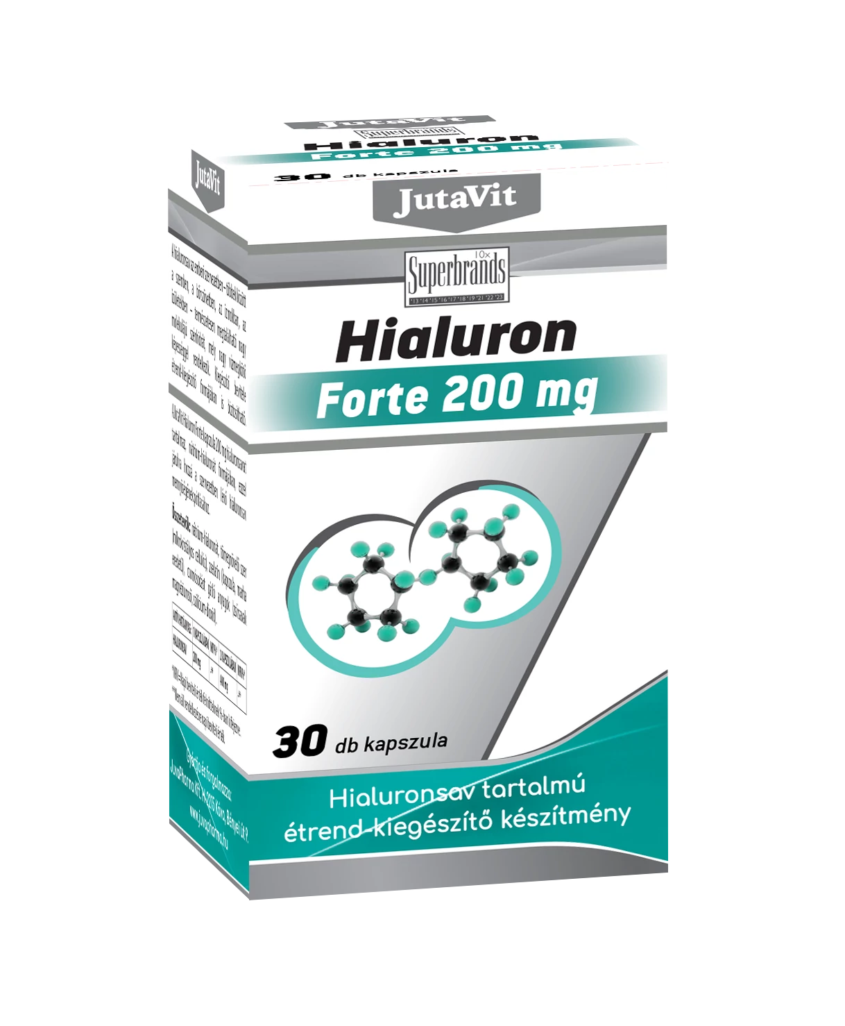 JutaVit Hialuron forte 200mg kapszula - 30 db