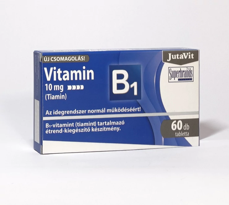 JutaVit Vitamin B1 10mg - 60 db