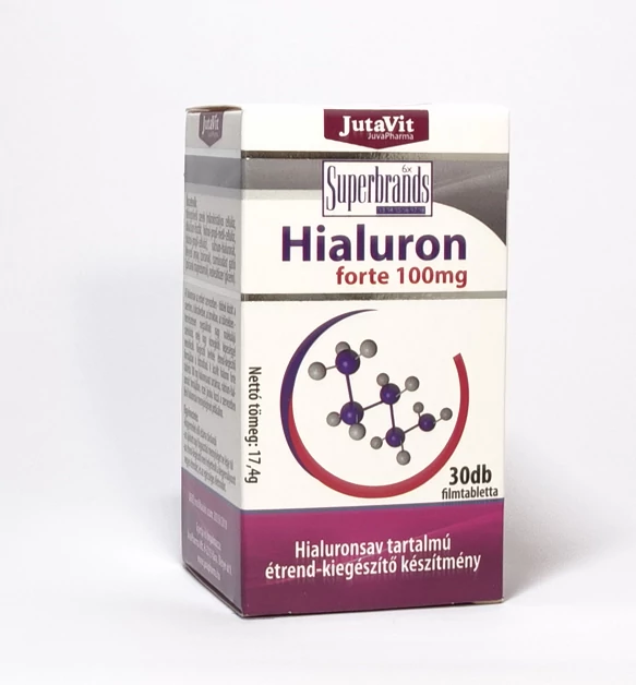 JutaVit Hialuron forte 100mg - 30 db