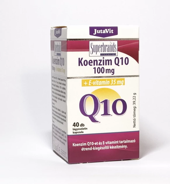 JutaVit Koenzim Q10 100mg + E-vitamin 35mg - 40 db