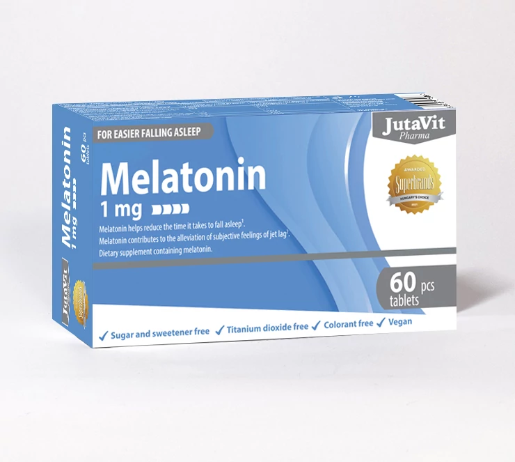 JutaVit Melatonin Night 1mg - 60 db