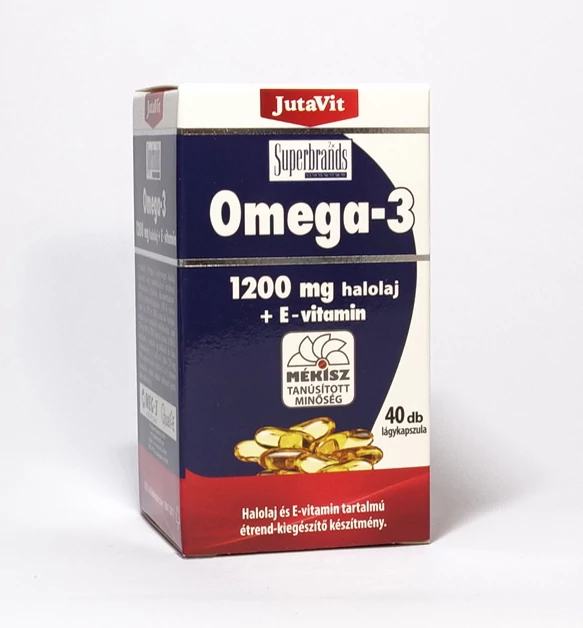 JutaVit Omega-3-pro Halolaj 1200mg - 40 db