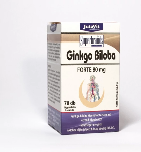 JutaVit Ginkgo Biloba forte 80mg - 70 db