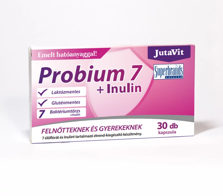 JutaVit Probium7 + Inulin - 30 db É-K.