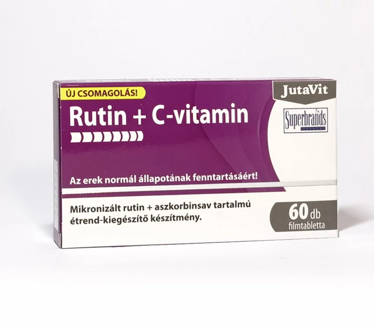 JutaVit Rutin+C-vitamin - 60 db