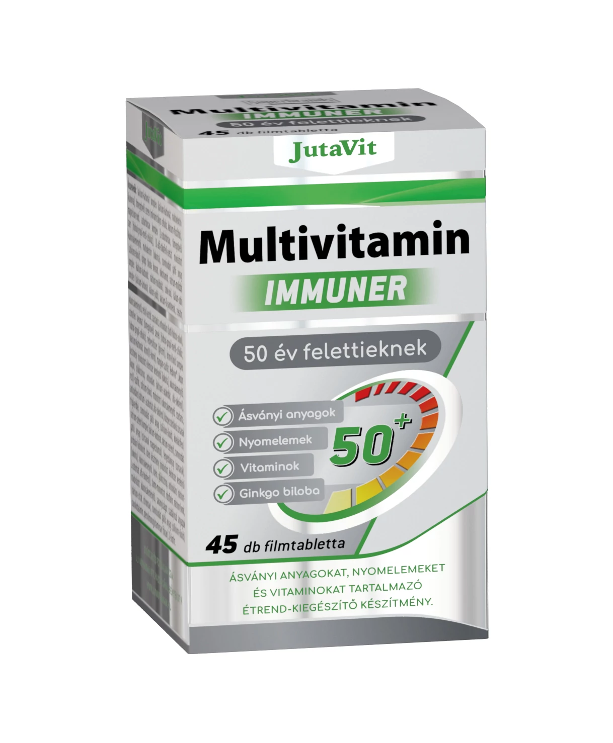 JutaVit Multivitamin felnőtteknek immuner 50+ - 45 db