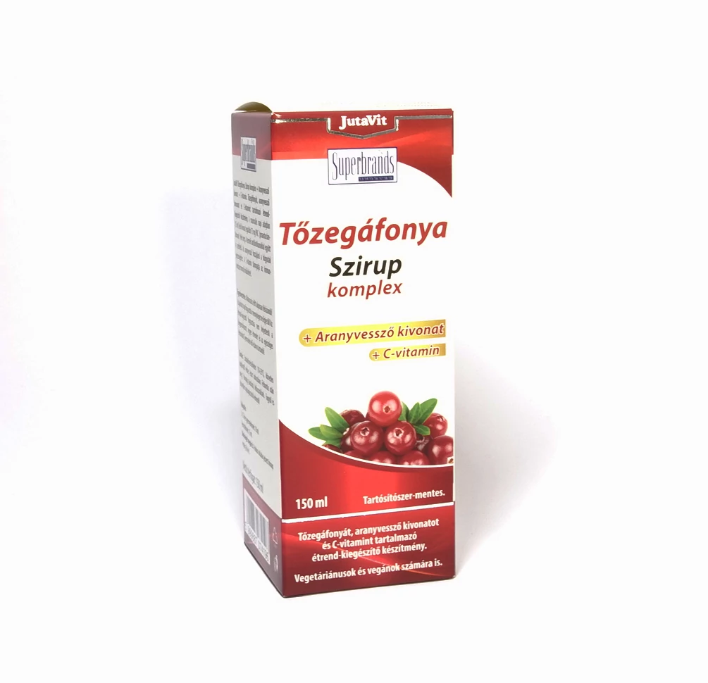 JutaVit Tőzegáfonya Szirup komplex 150 ml