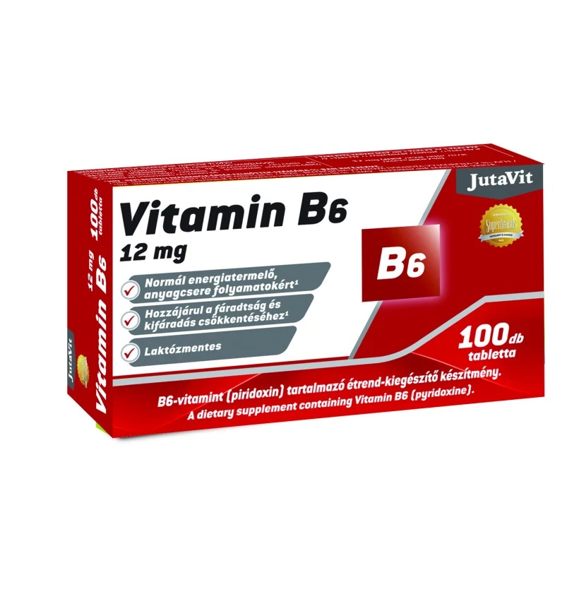 JutaVit B6 Vitamin 12mg 100 tabletta