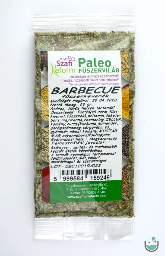 Szafi Reform paleo barbecue fűszerkeverék 50 g