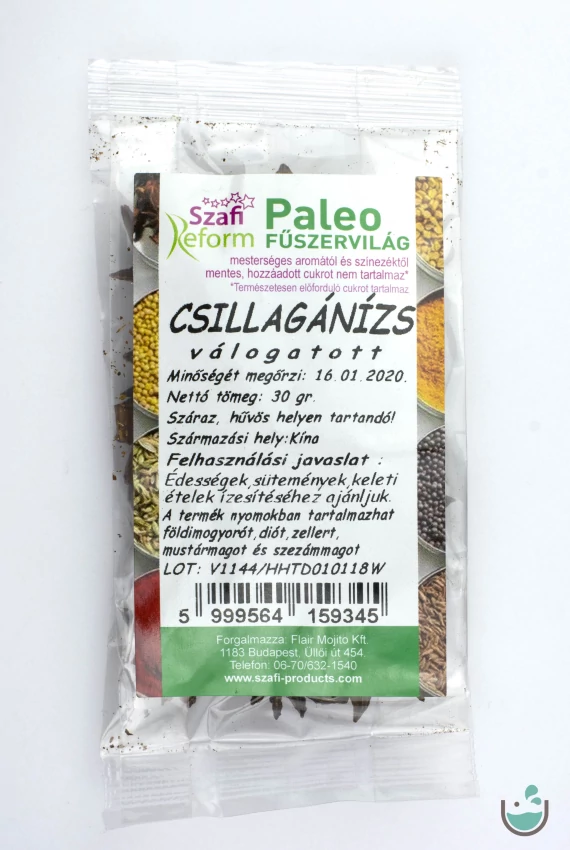 Szafi Reform paleo egész csillagánizs 30 g