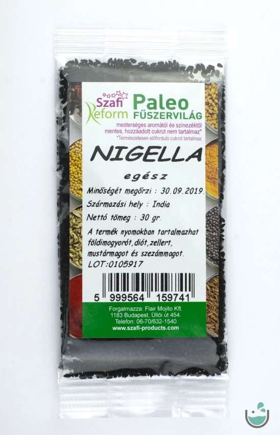 Szafi Reform paleo egész nigella mag (feketekömény) 30 g