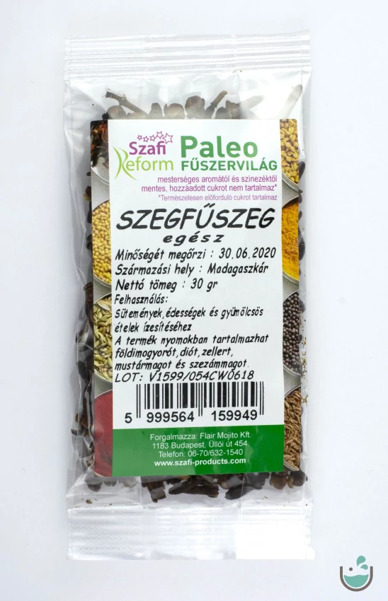 Szafi Reform paleo egész szegfűszeg 30 g