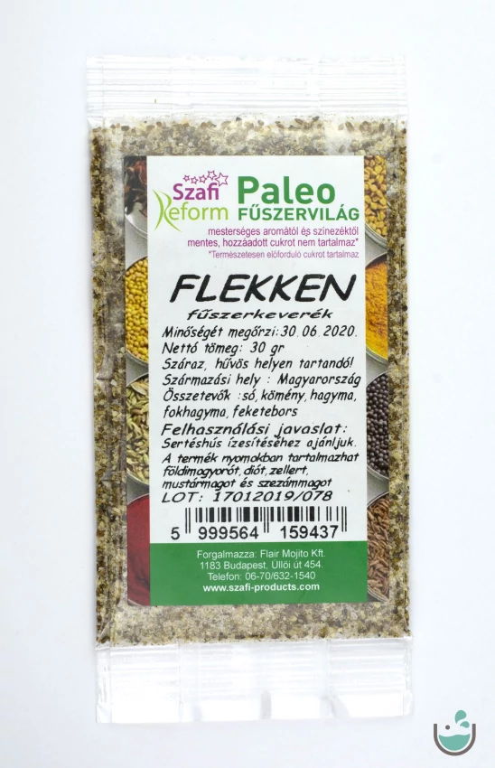 Szafi Reform paleo flekken fűszerkeverék 30 g