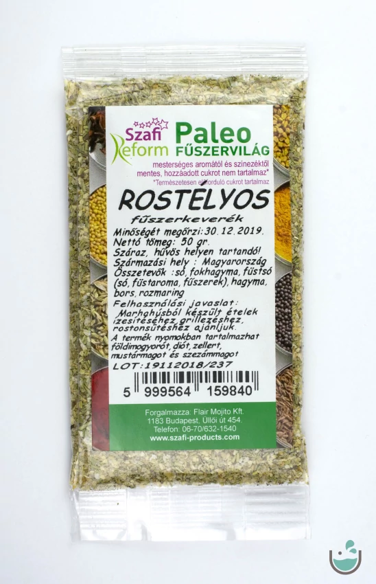 Szafi Reform paleo rostélyos fűszerkeverék 50 g