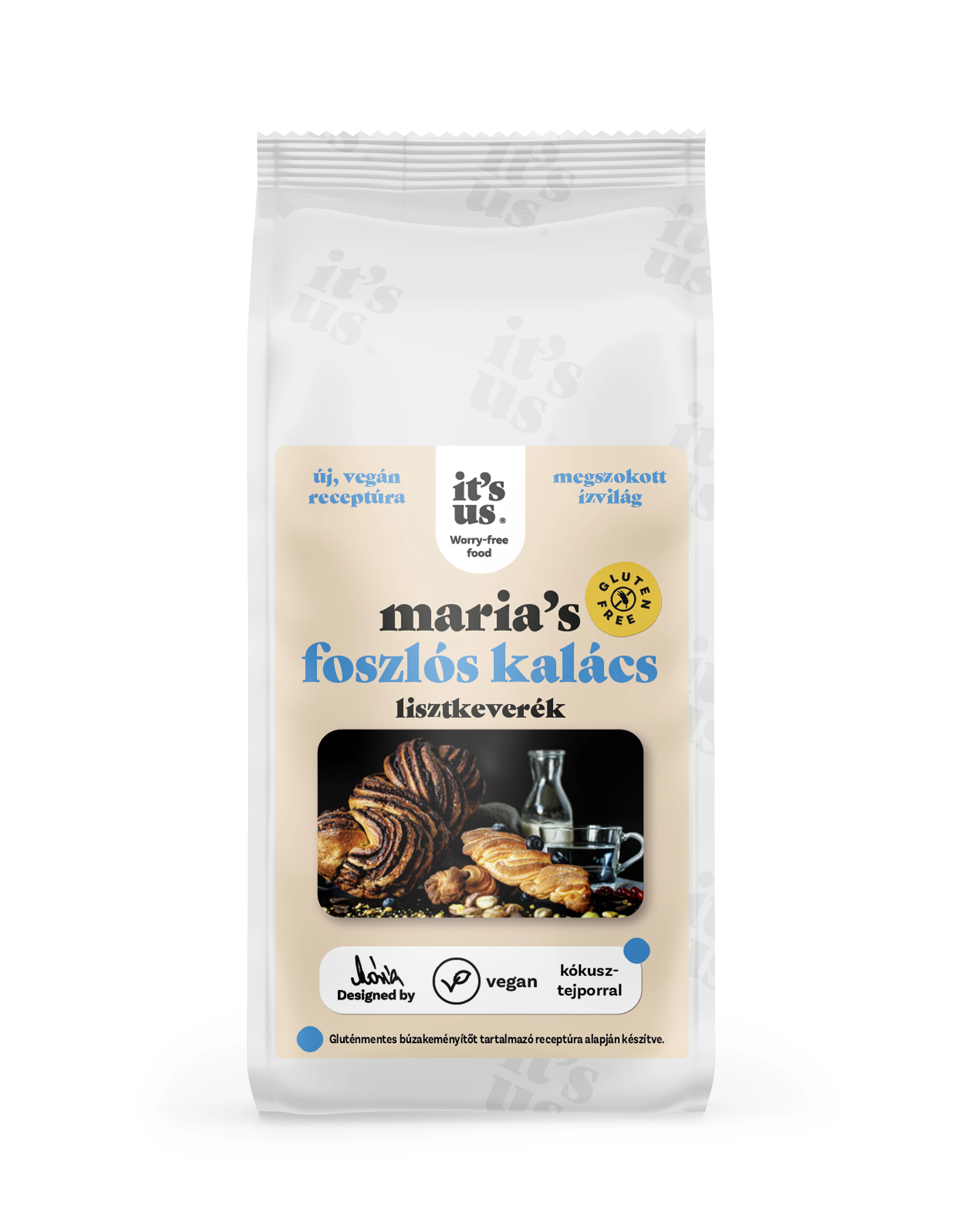 It's us MARIA'S foszlós kalács sütemény lisztkeverék 500g 
