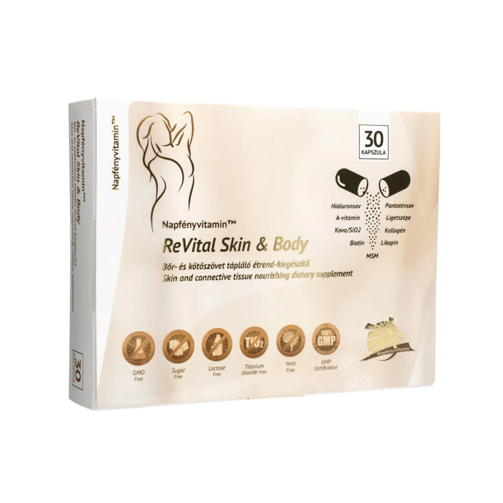 Napfényvitamin ReVital Skin & Body - 30 db 