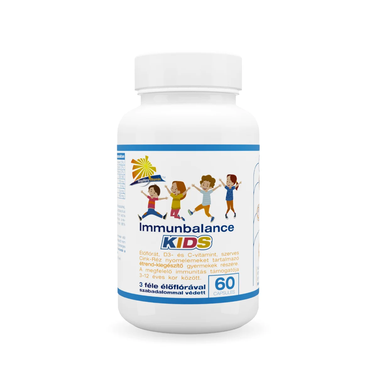 Napfényvitamin Immunbalance KIDS - 60 db 