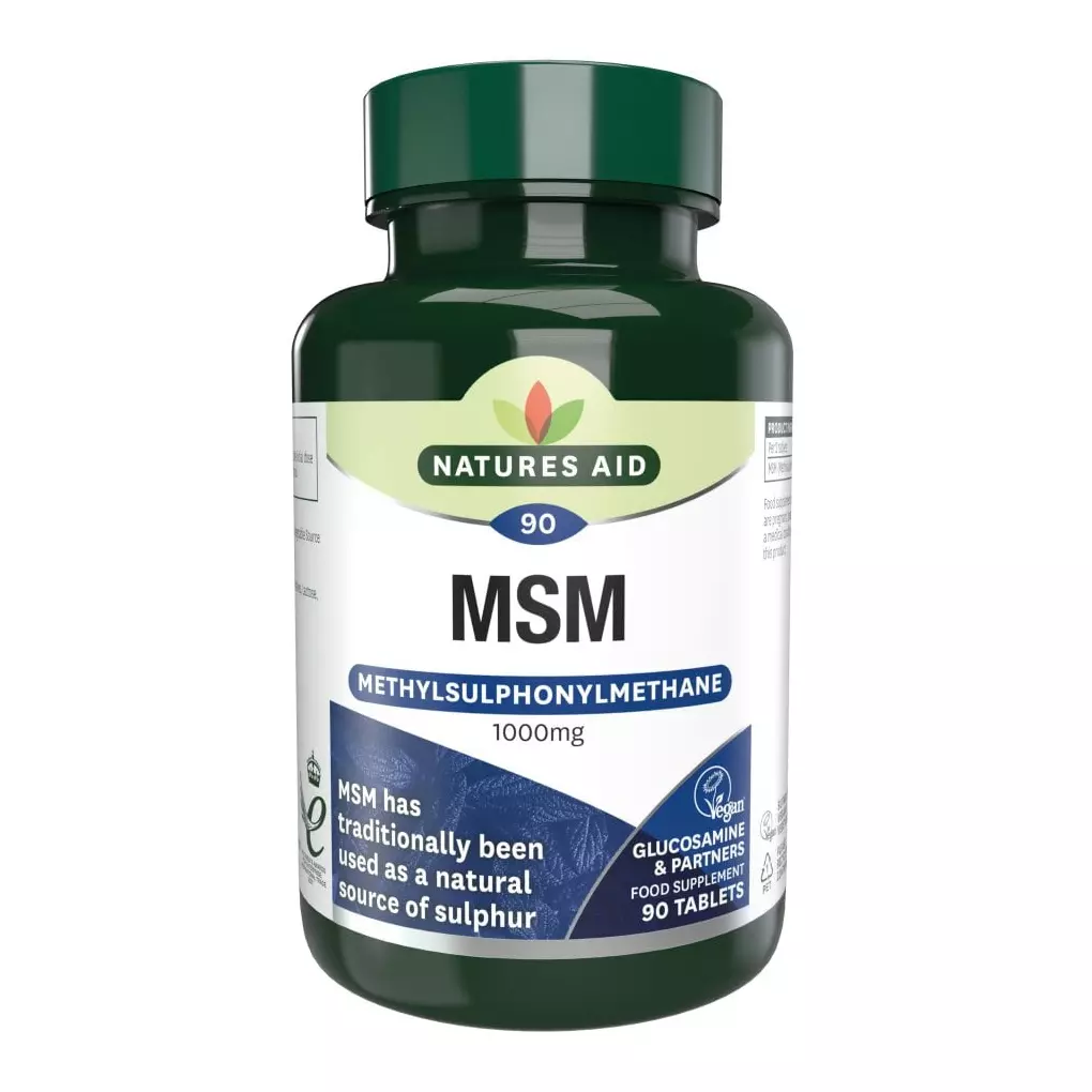 Natures Aid MSM 1000 mg tabletta 90 db