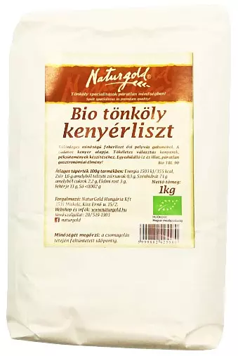 NaturGold  Bio tönköly kenyérliszt 1 kg