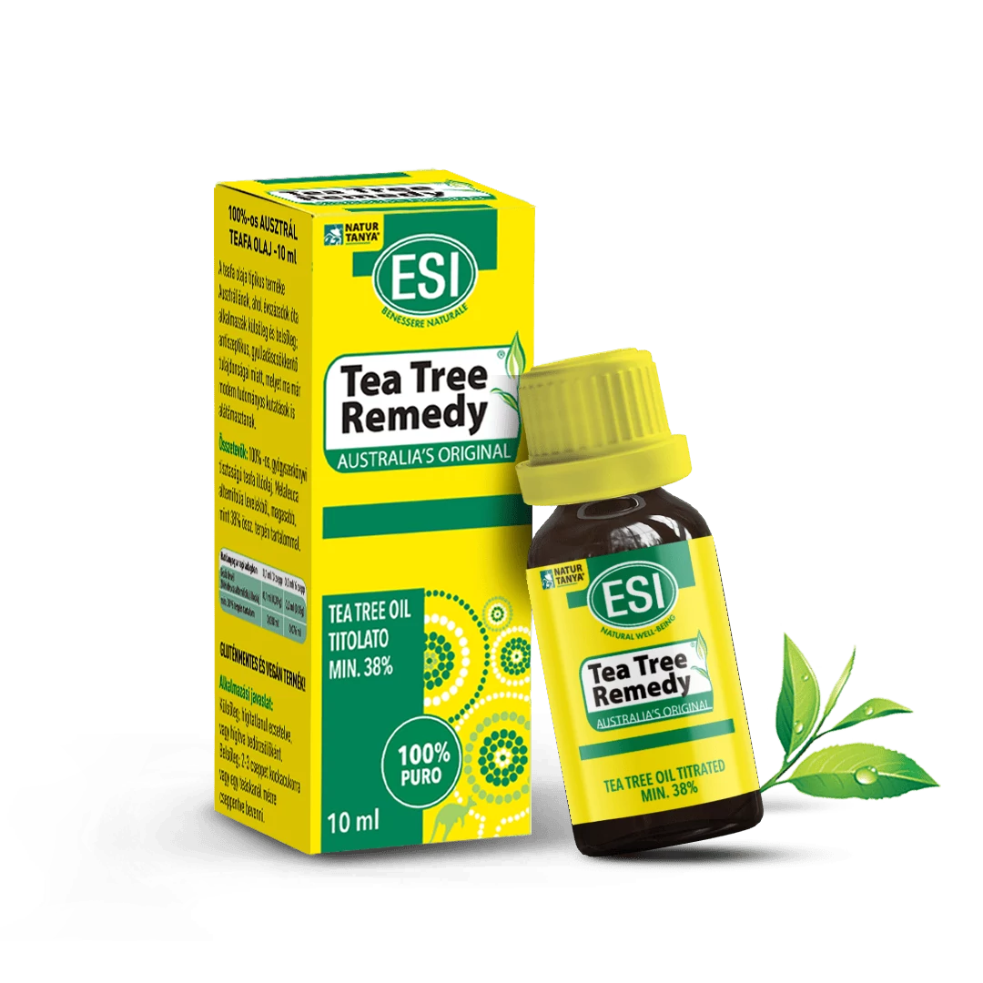 Natur Tanya® ESI® 100%-os tisztaságú Ausztrál Teafa olaj 10 ml