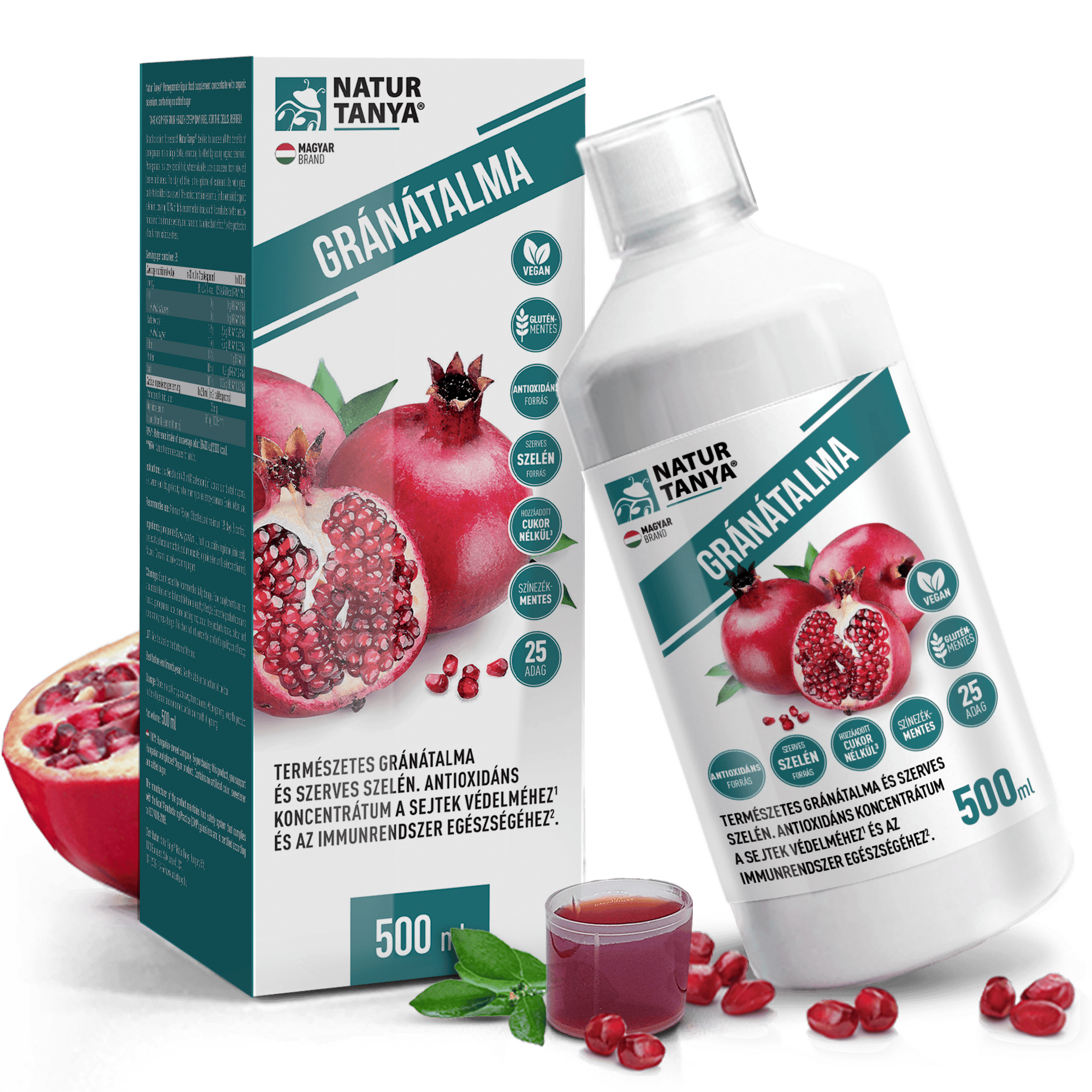 Natur Tanya® 100% gránátalma koncentrátum 500 ml