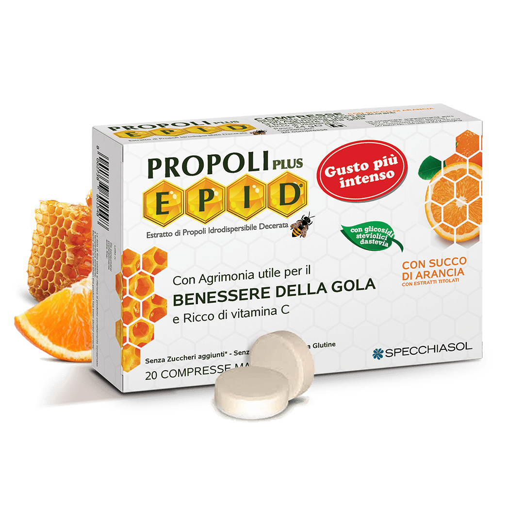 Natur Tanya® S. EPID® propoliszos szopogatós tabletta C-vitaminnal narancsos 20 db