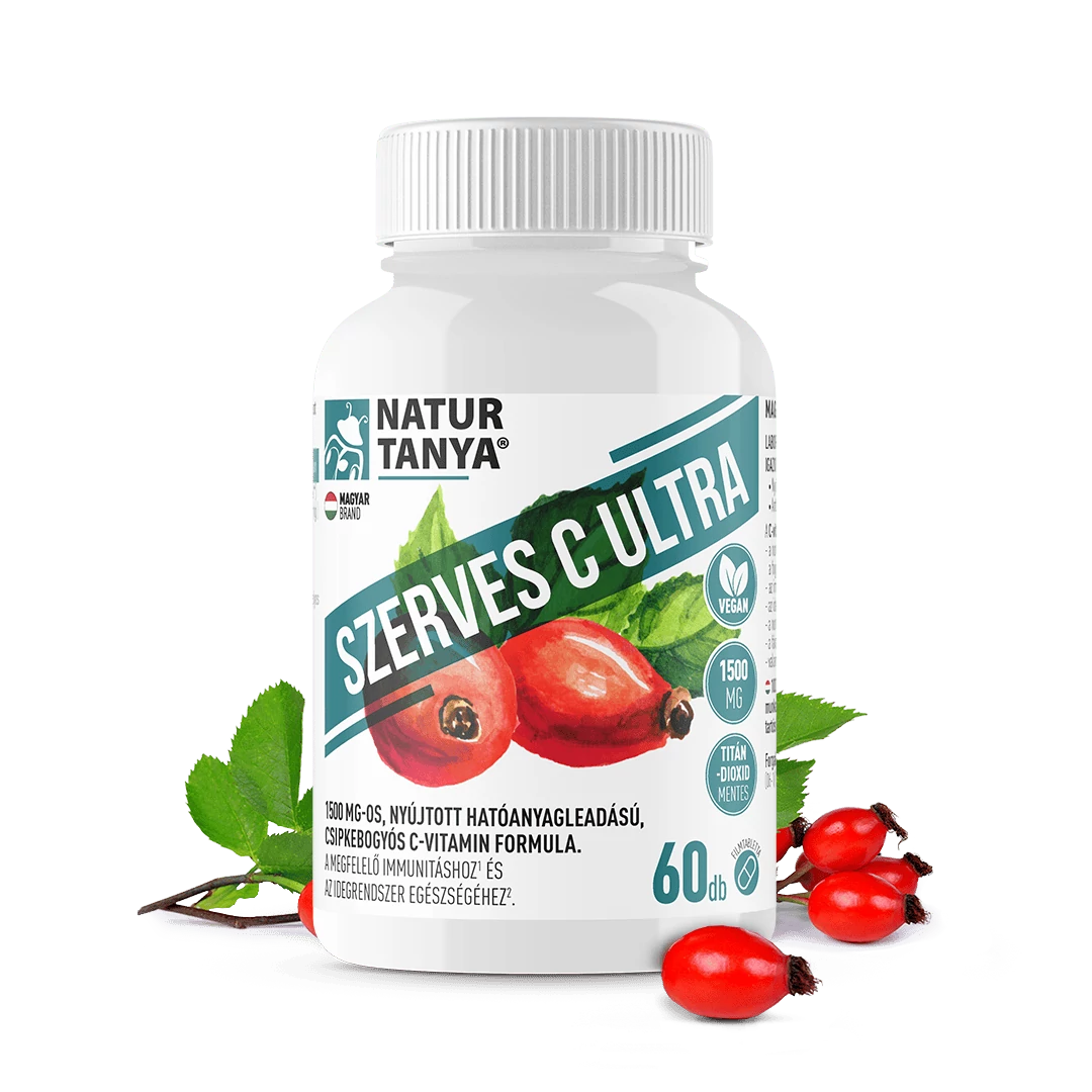 Natur Tanya® Szerves C Ultra 1500 mg - 60 db